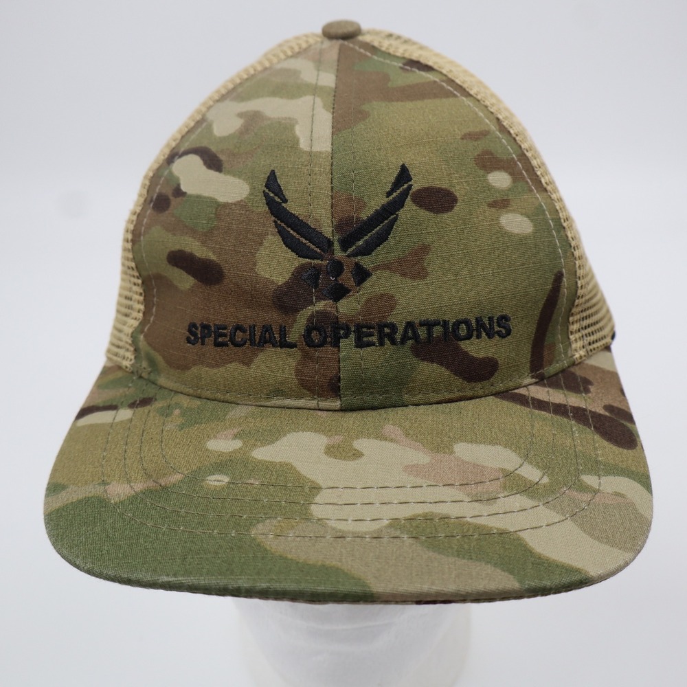 Craft‎ Pride Special Operations Hat Mens OSFA Multicam Air Force Trucker Cap USA